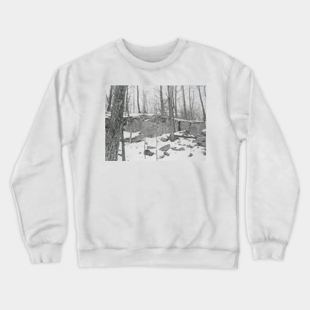 Lake Louise Rocks Crewneck Sweatshirt by Reilly's Fine Art and Designs